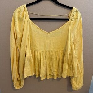 O'Neill Yellow Women's Blouse